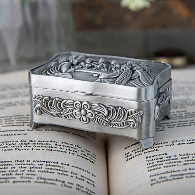 Rosary Necklace Jewelry Storage Box