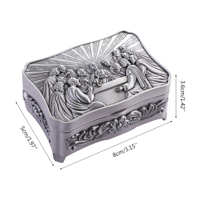 Rosary Necklace Jewelry Storage Box