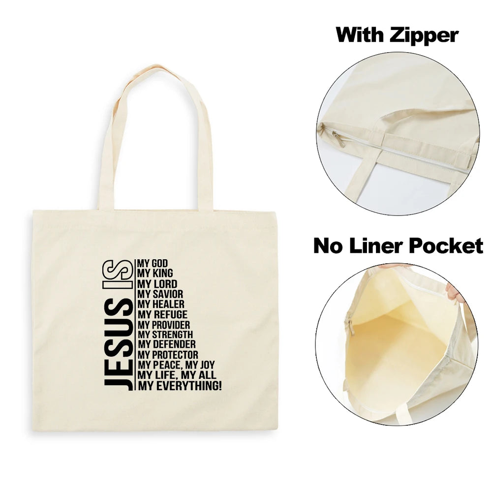 Fashion Women Jesus Shopping Bag