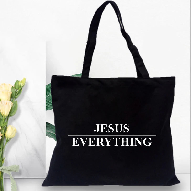 Fashion Women Jesus Shopping Bag