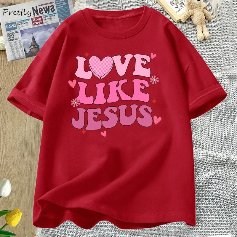 Love Like Jesus Graphic T Shirt