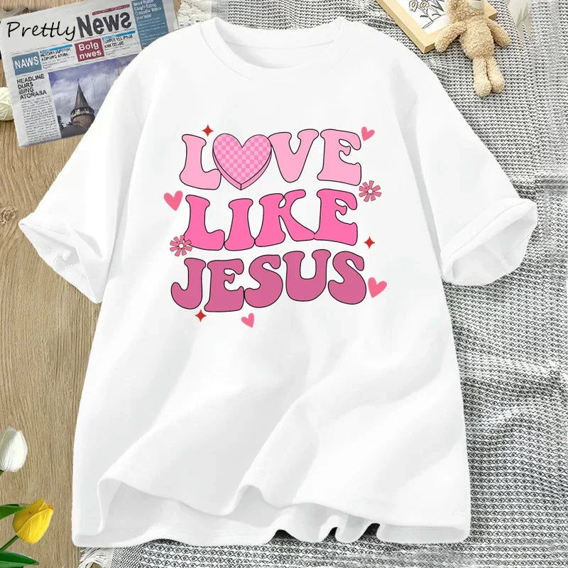 Love Like Jesus Graphic T Shirt