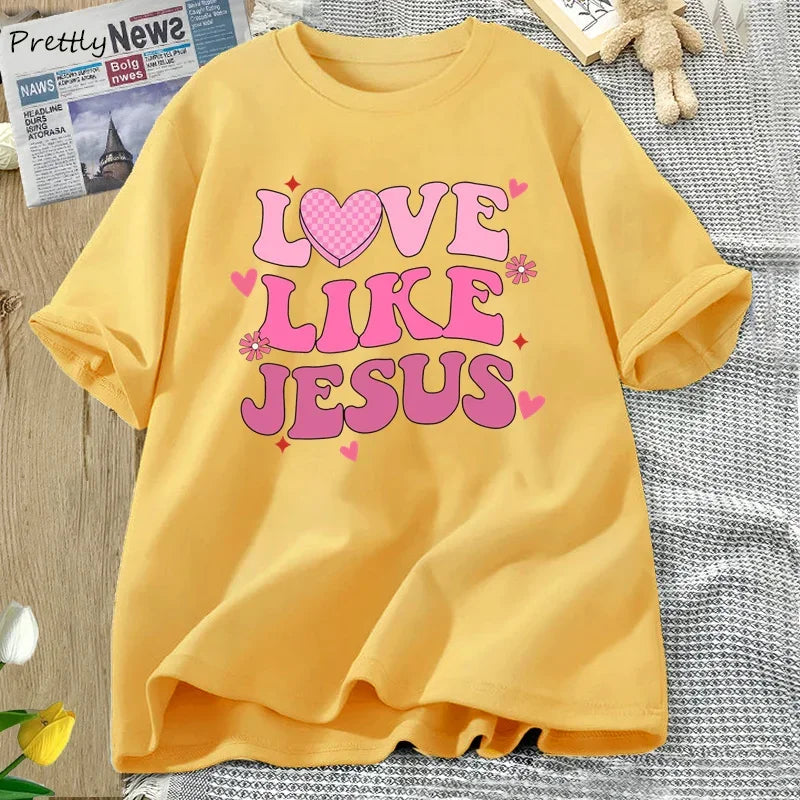 Love Like Jesus Graphic T Shirt