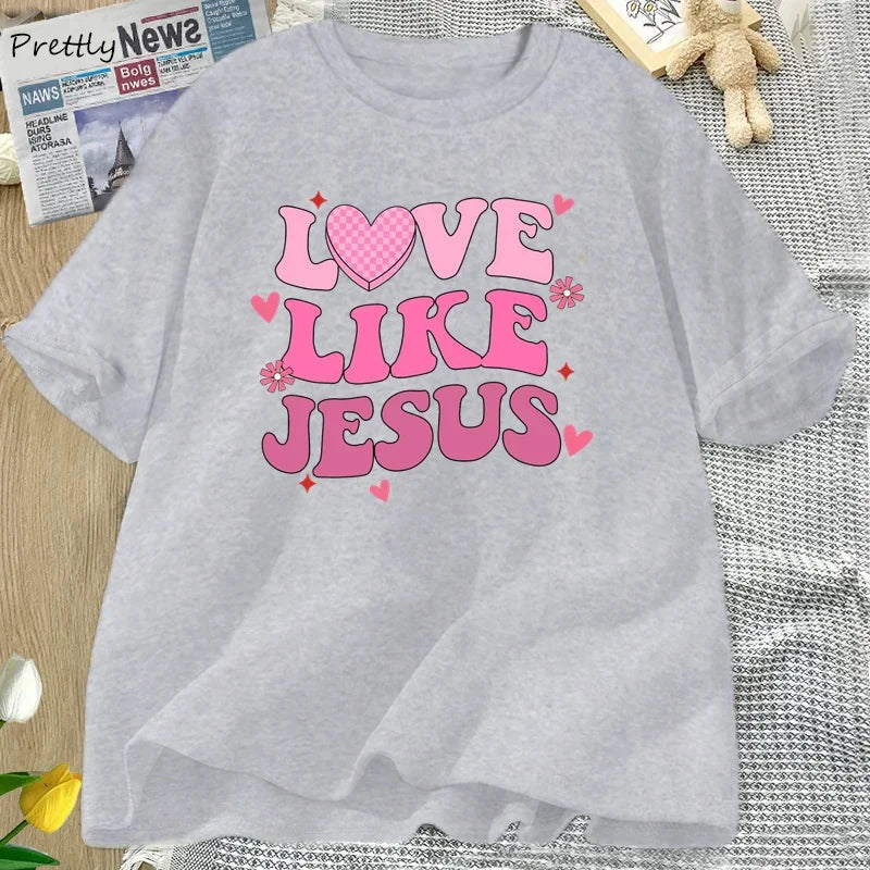 Love Like Jesus Graphic T Shirt