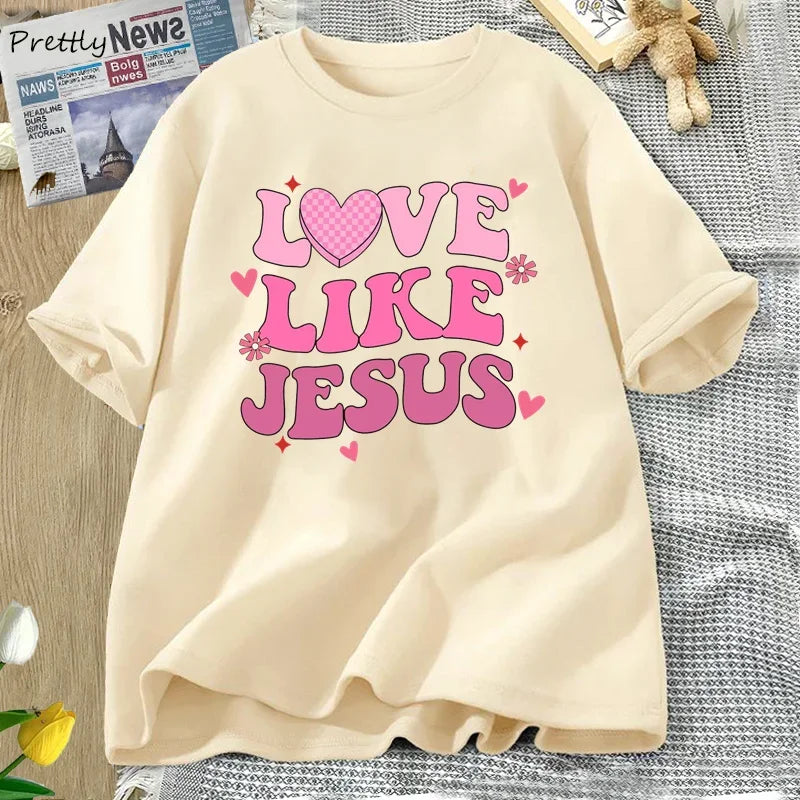 Love Like Jesus Graphic T Shirt