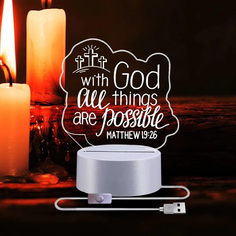 Crucifixion of Jesus Creative NightLights