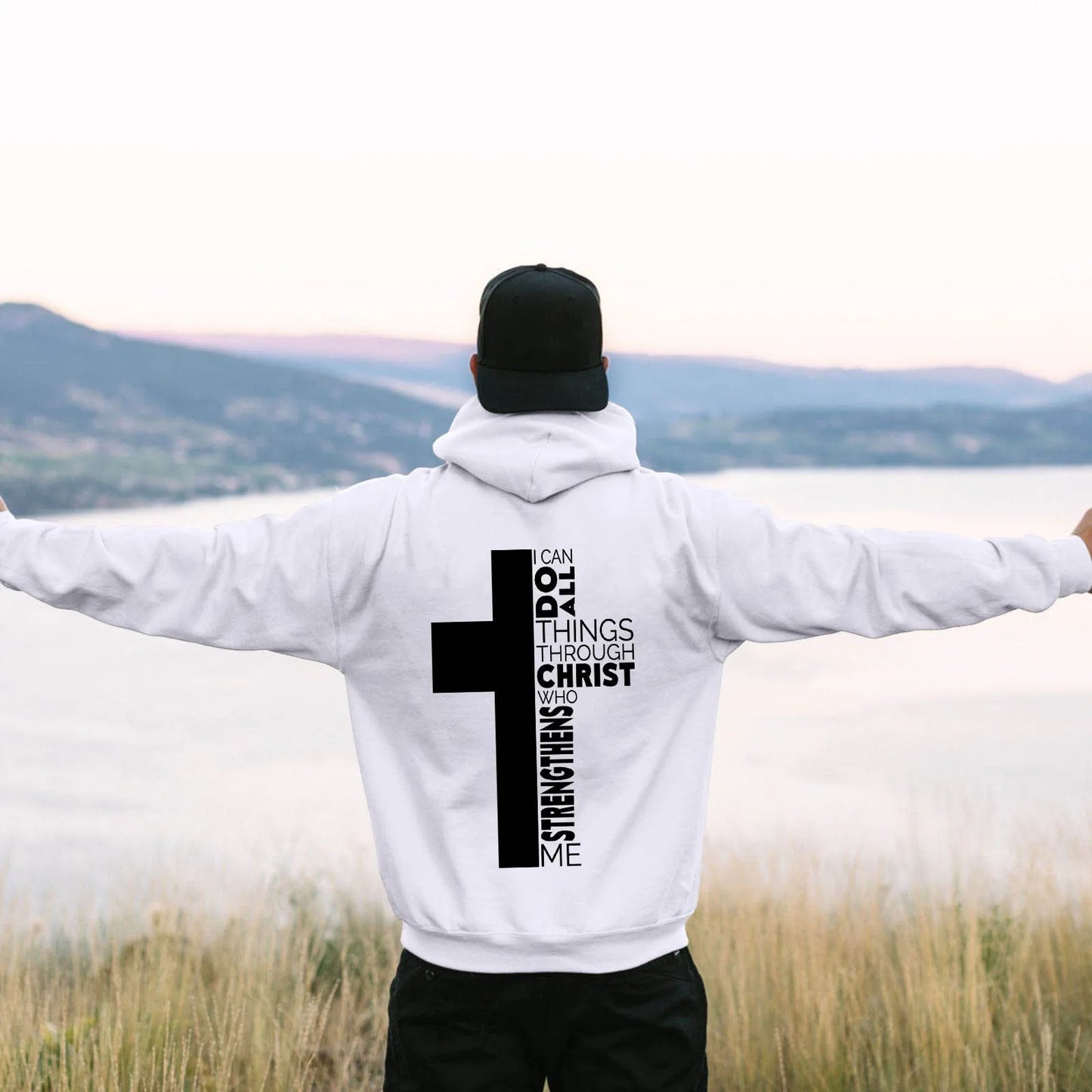 Jesus Theme Men's Hoodies
