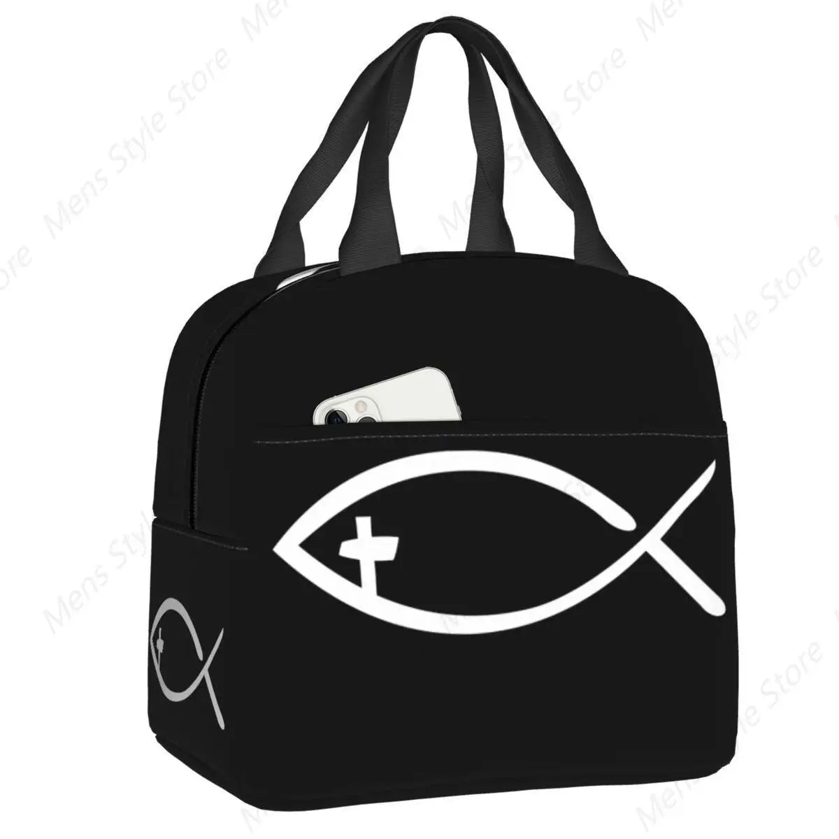 Sacred Heart Of Jesus Lunch Bag Thermal Insulated