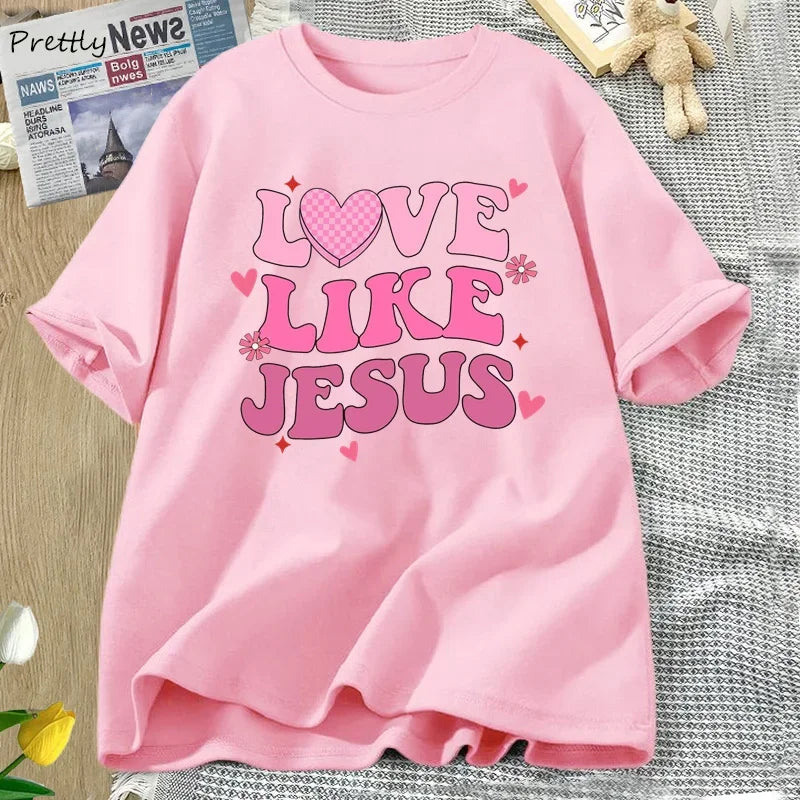 Love Like Jesus Graphic T Shirt