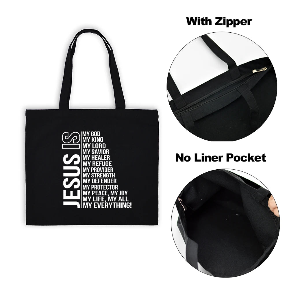 Fashion Women Jesus Shopping Bag