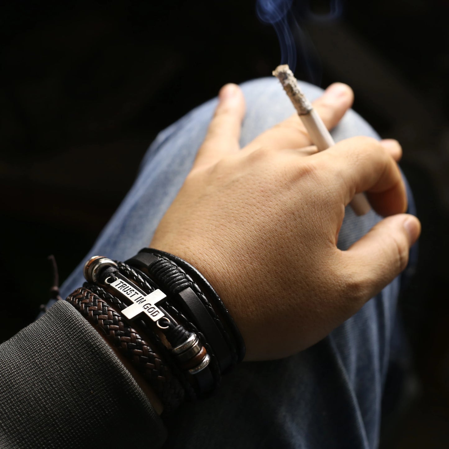 TRUST IN GOD Cross Bracelets