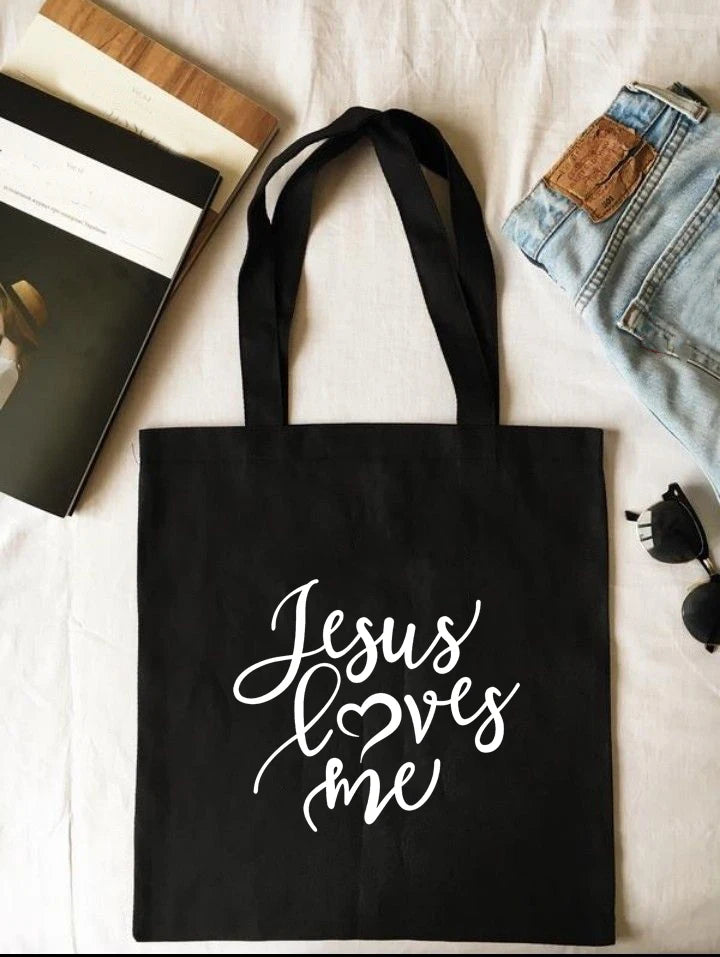 God Christian Canvas Tote Bag