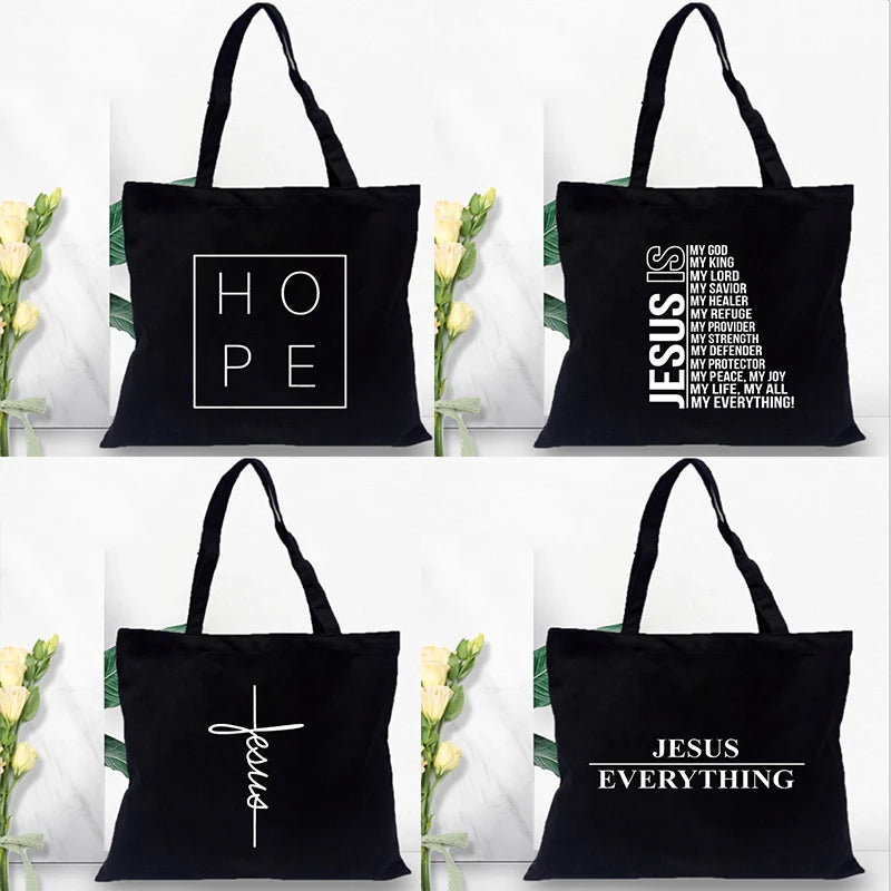 Fashion Women Jesus Shopping Bag