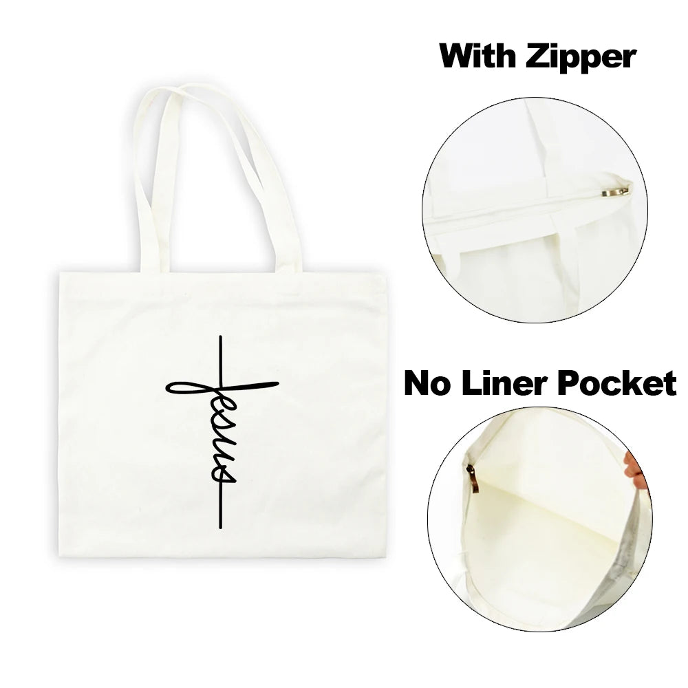 Fashion Women Jesus Shopping Bag