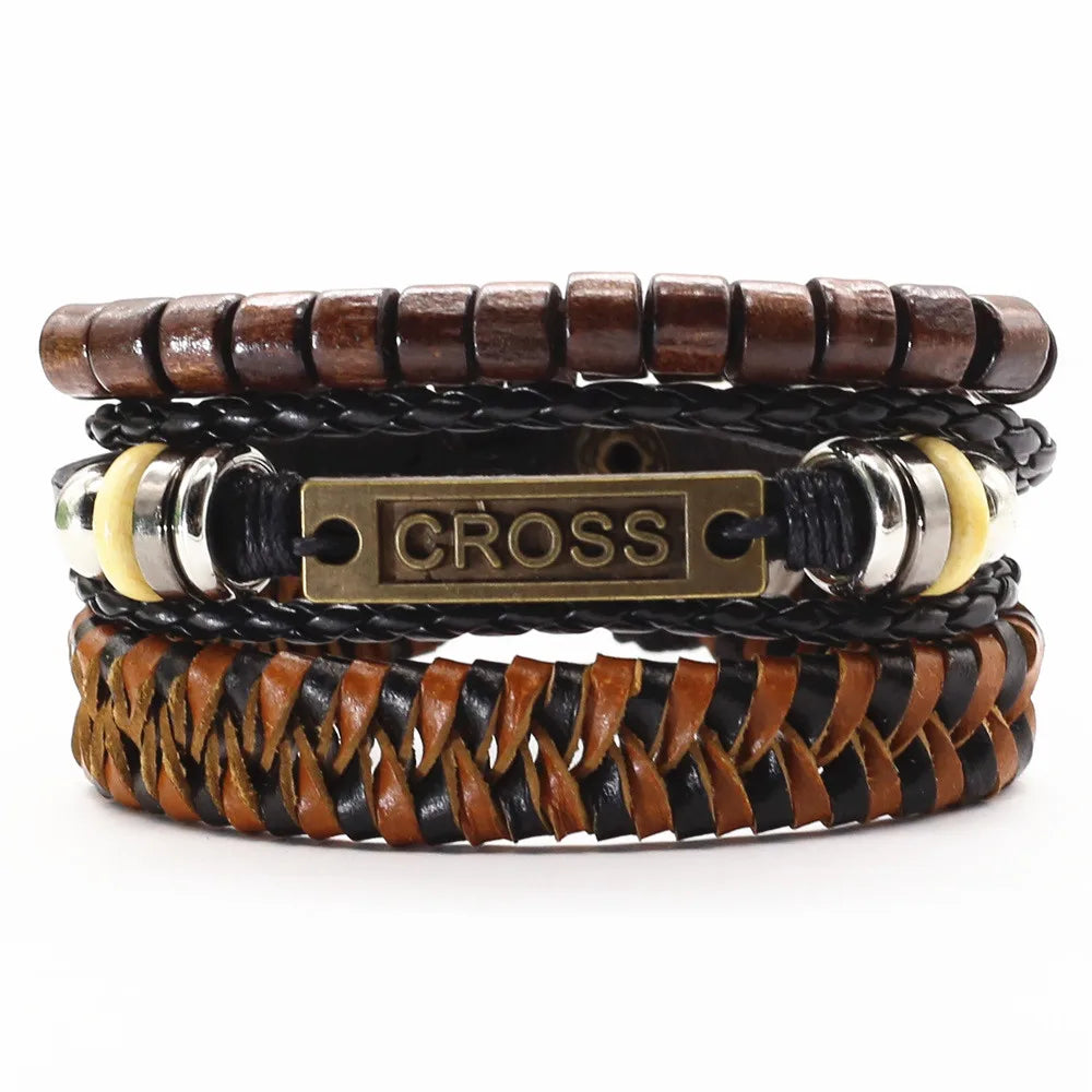 TRUST IN GOD Cross Bracelets