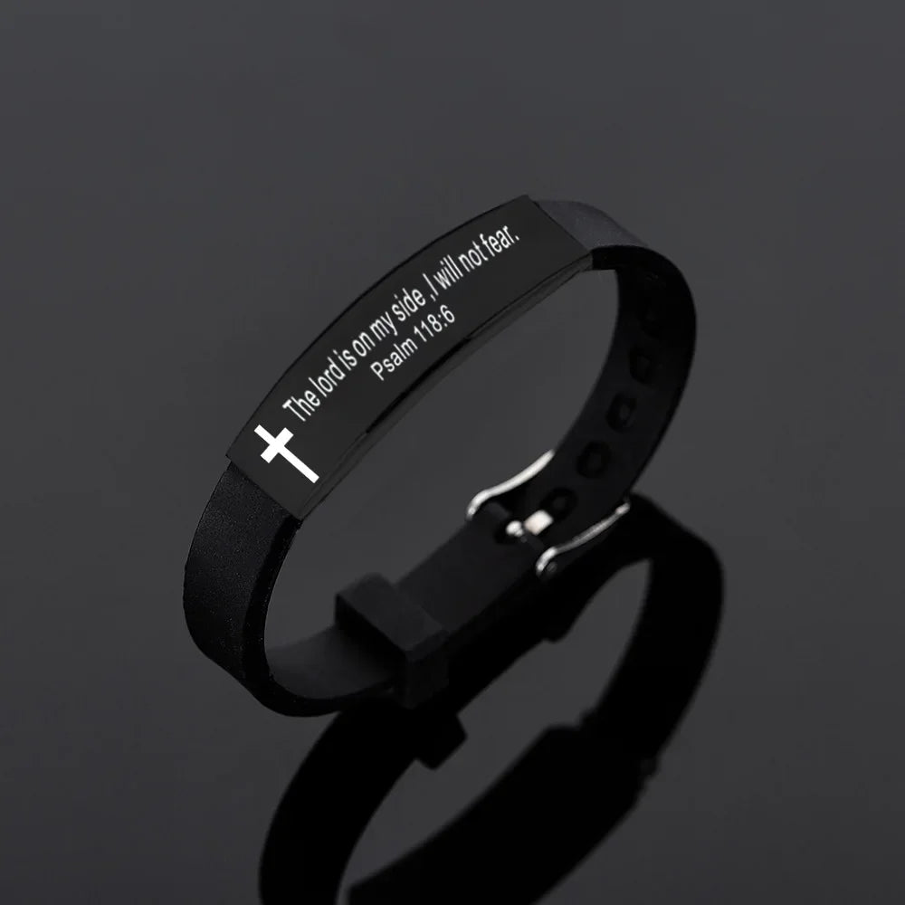 Bible Silicone Bracelet