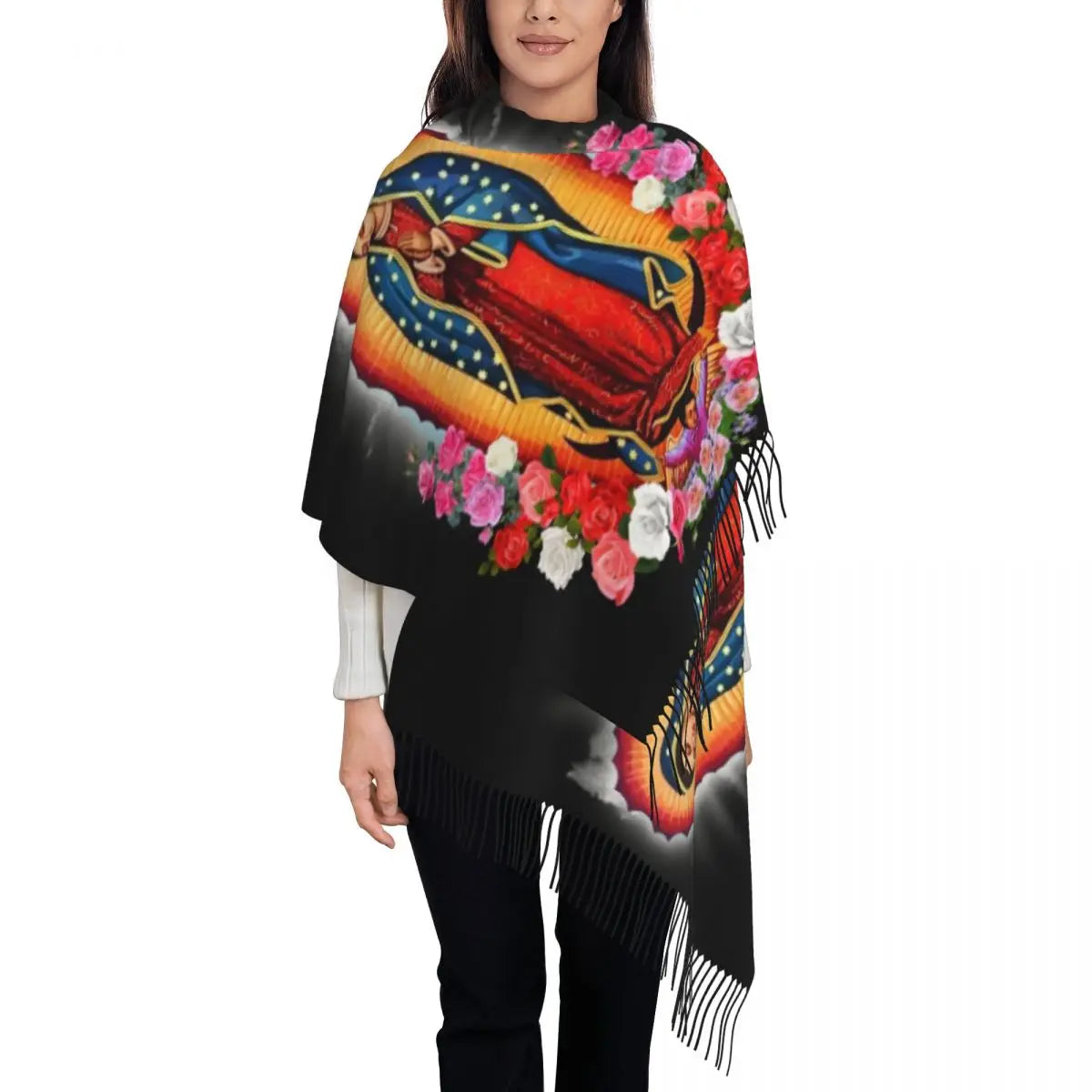 Virgin Mary Of Guadalupe Scarf