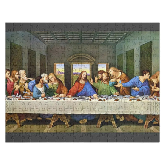 Da Vinci's Last Supper in restored version Jigsaw Puzzle