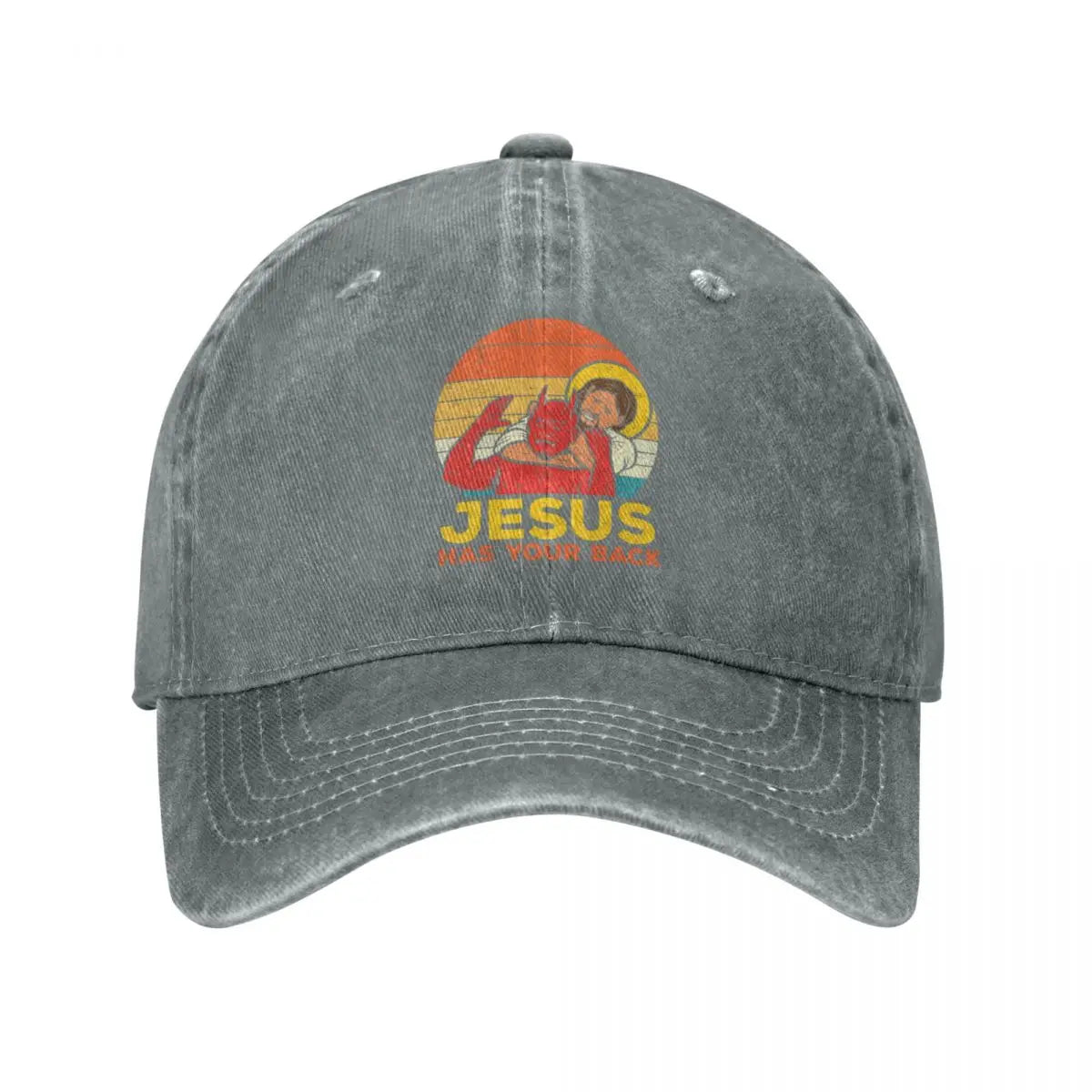 Jesus Has Your Back Jiu Jitsu Cap