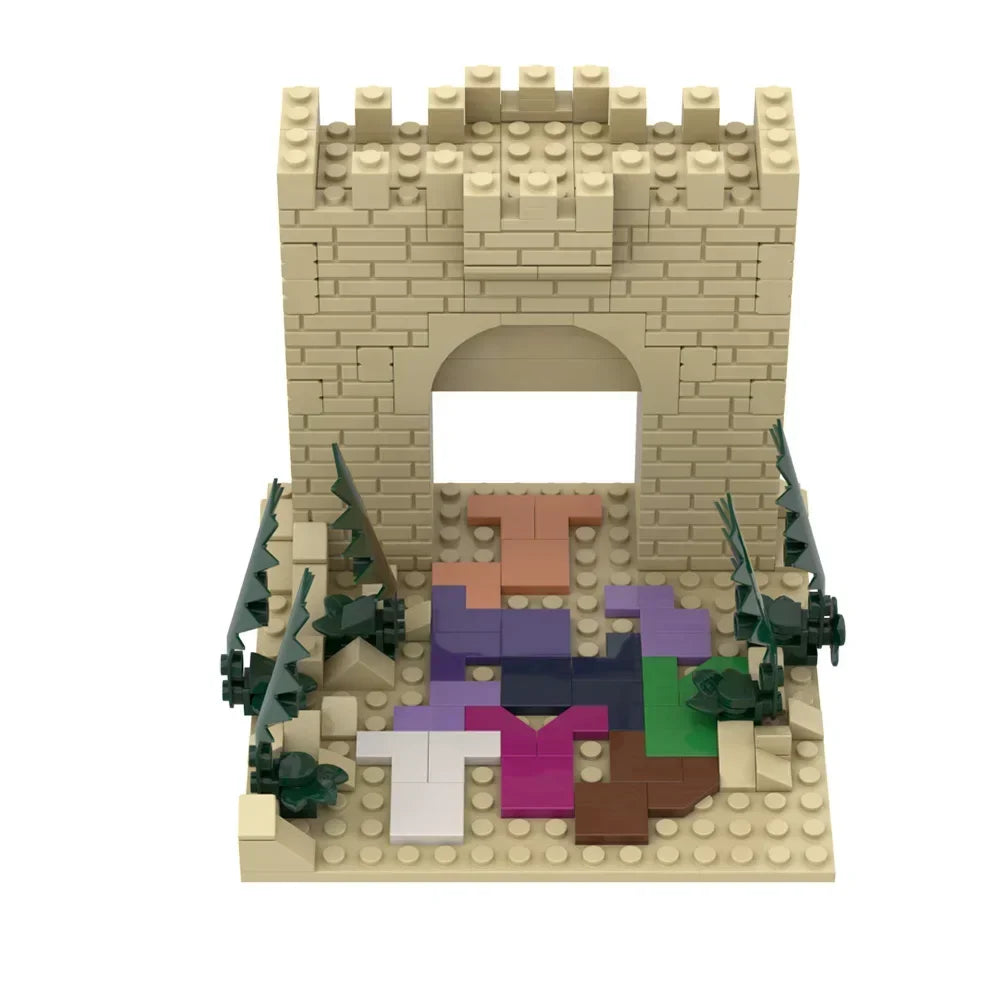 Gobricks MOC Birth of Jesus Building Block