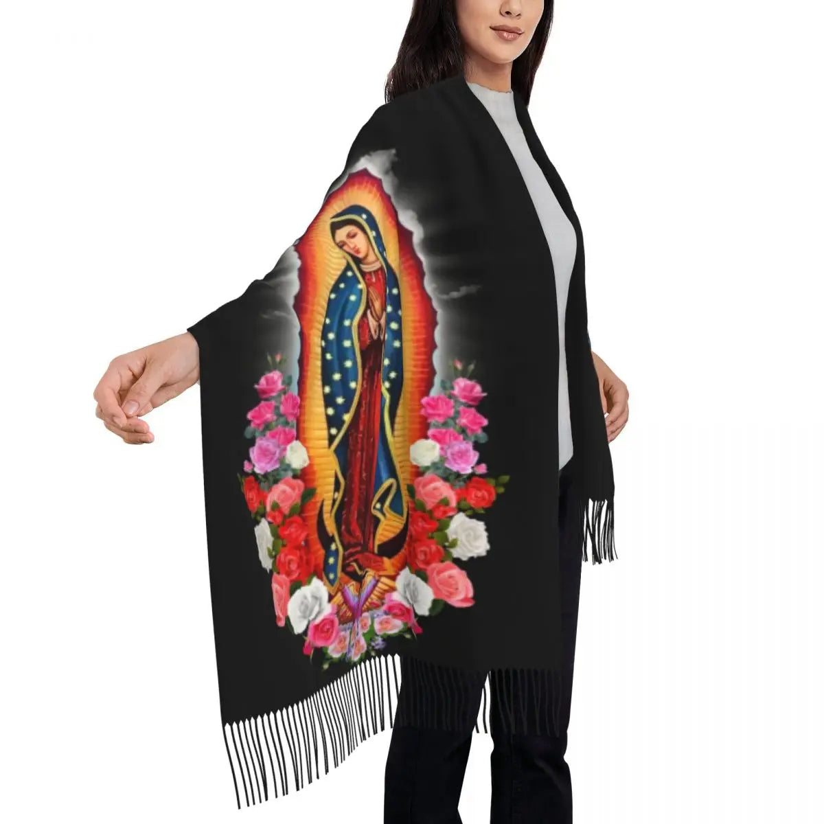 Virgin Mary Of Guadalupe Scarf