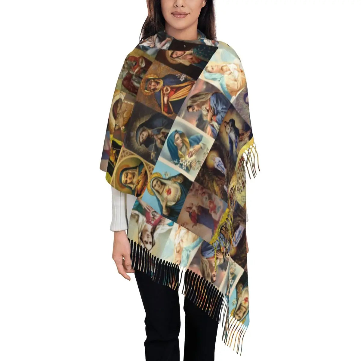 Virgin Mary Of Guadalupe Scarf