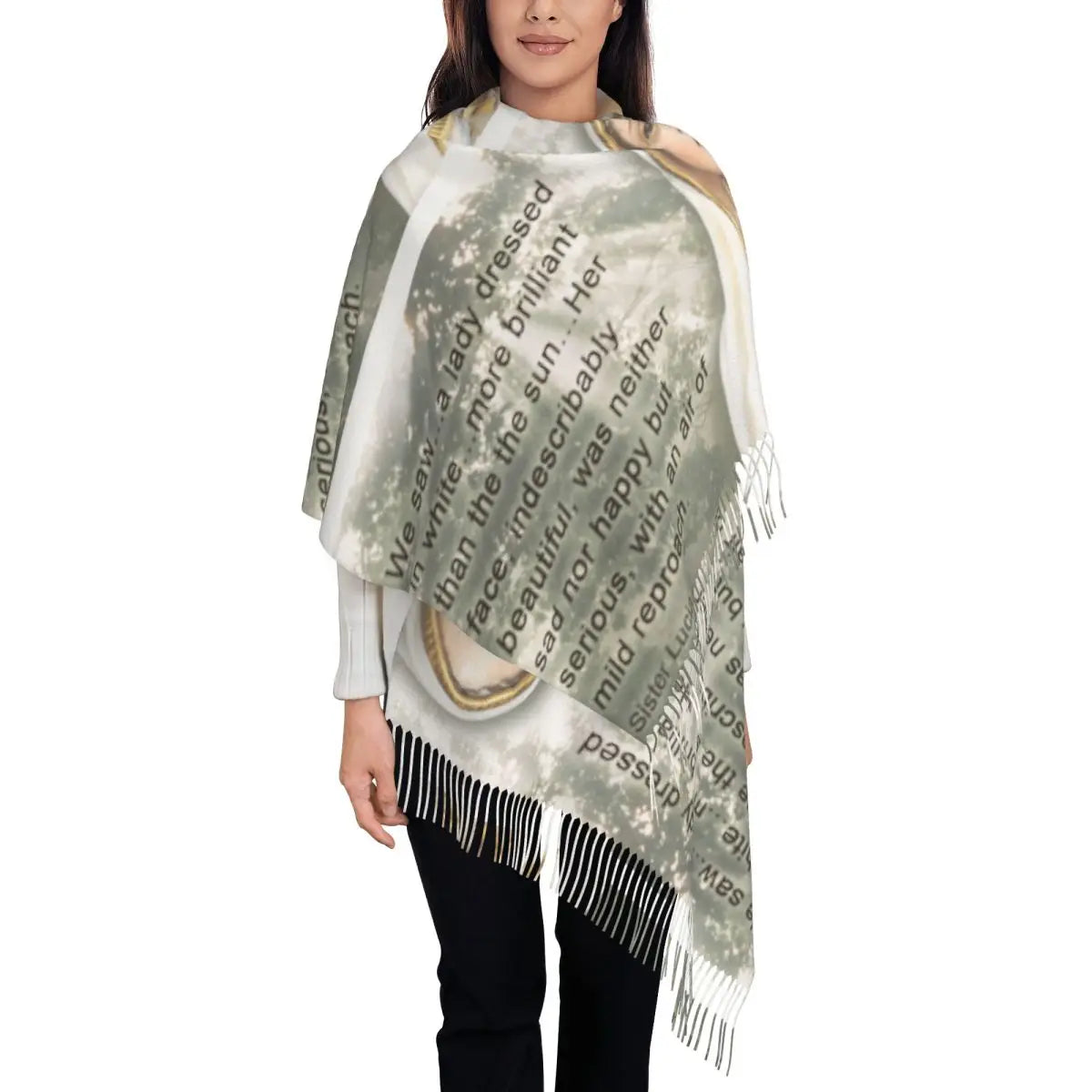 Virgin Mary Of Guadalupe Scarf