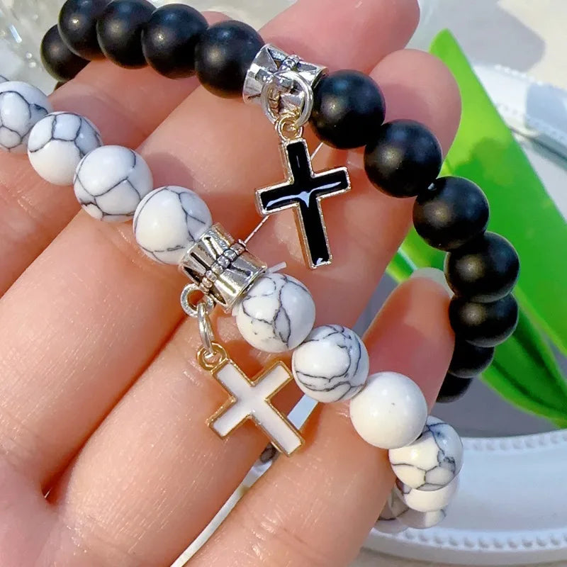 Christian Natural Stone Bracelet