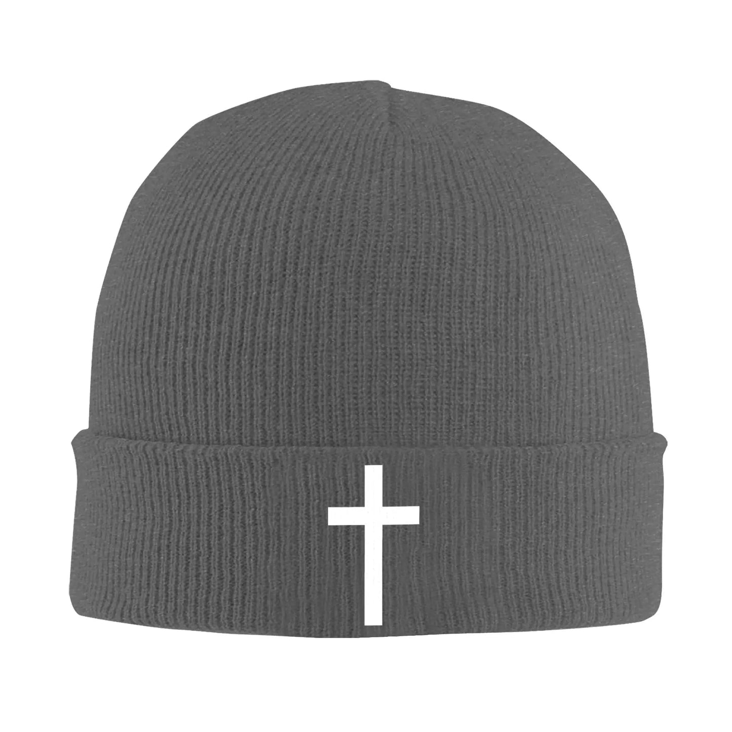 Custom Catholic Jesus Cross Beanie Cap