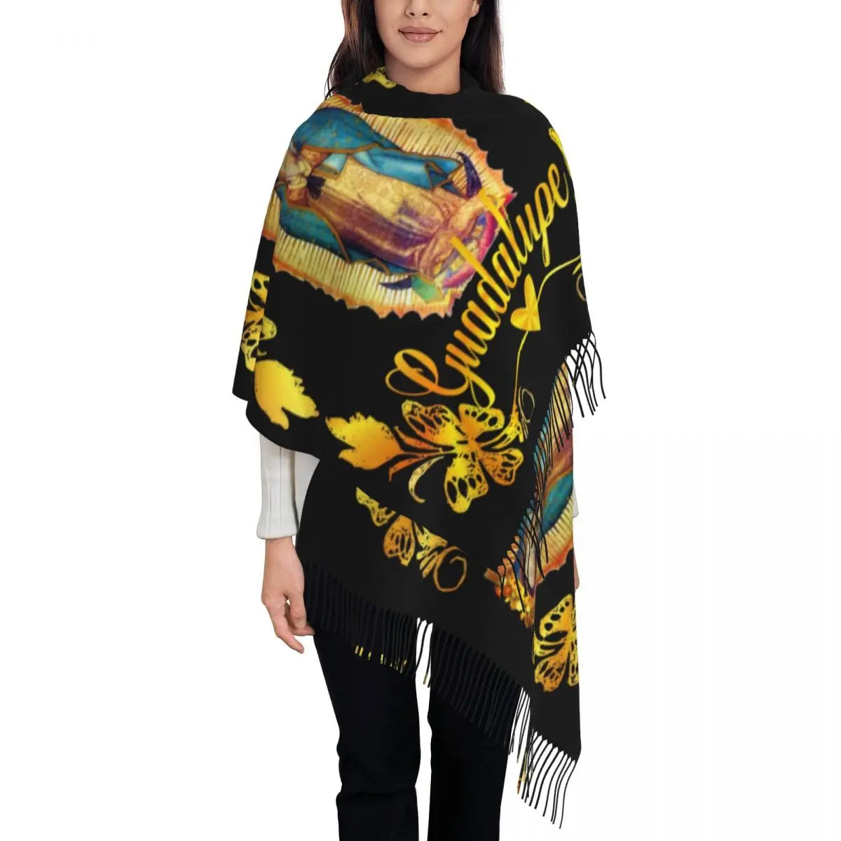 Virgin Mary Of Guadalupe Scarf