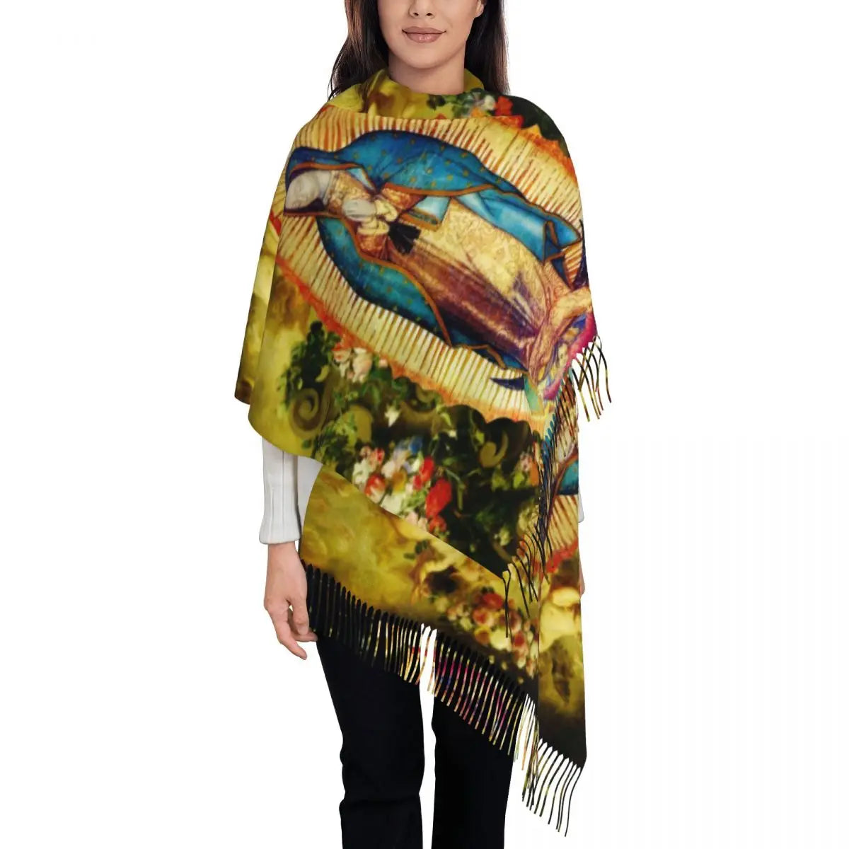 Virgin Mary Of Guadalupe Scarf