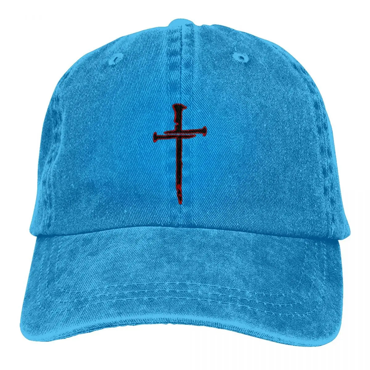 God Cross Peaked Cap