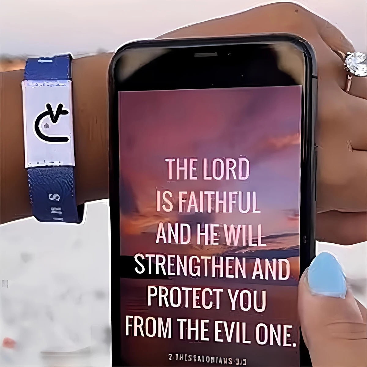 Wearable Bible Verse NFC Bracelet