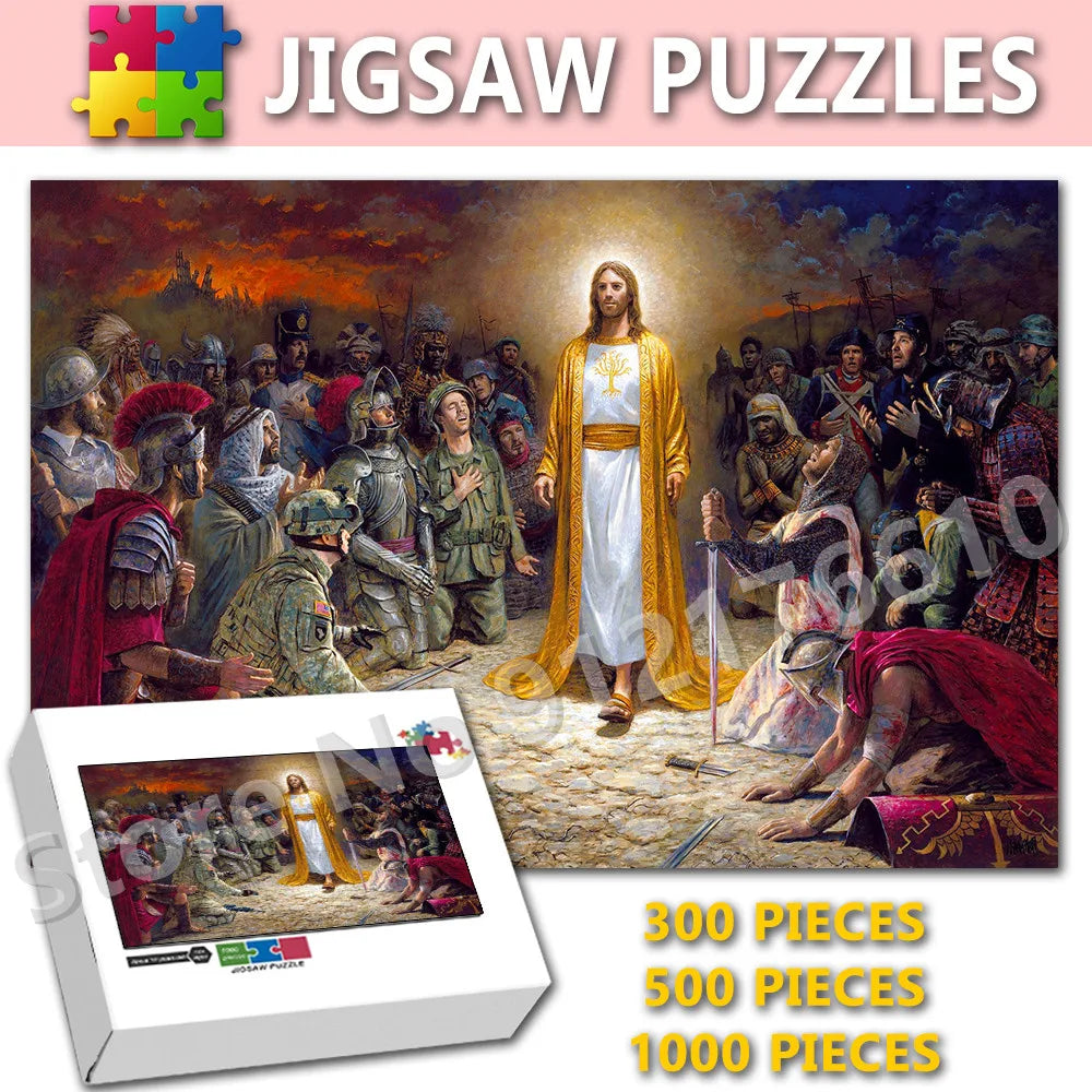 Jesus Portrait 300/500/1000 Pieces Jigsaw Puzzles