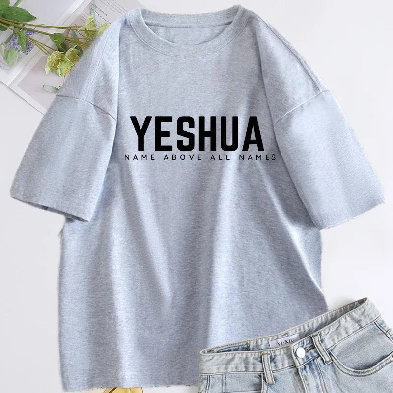 Yeshua Hebrew Name of Jesus Christian t-shirt