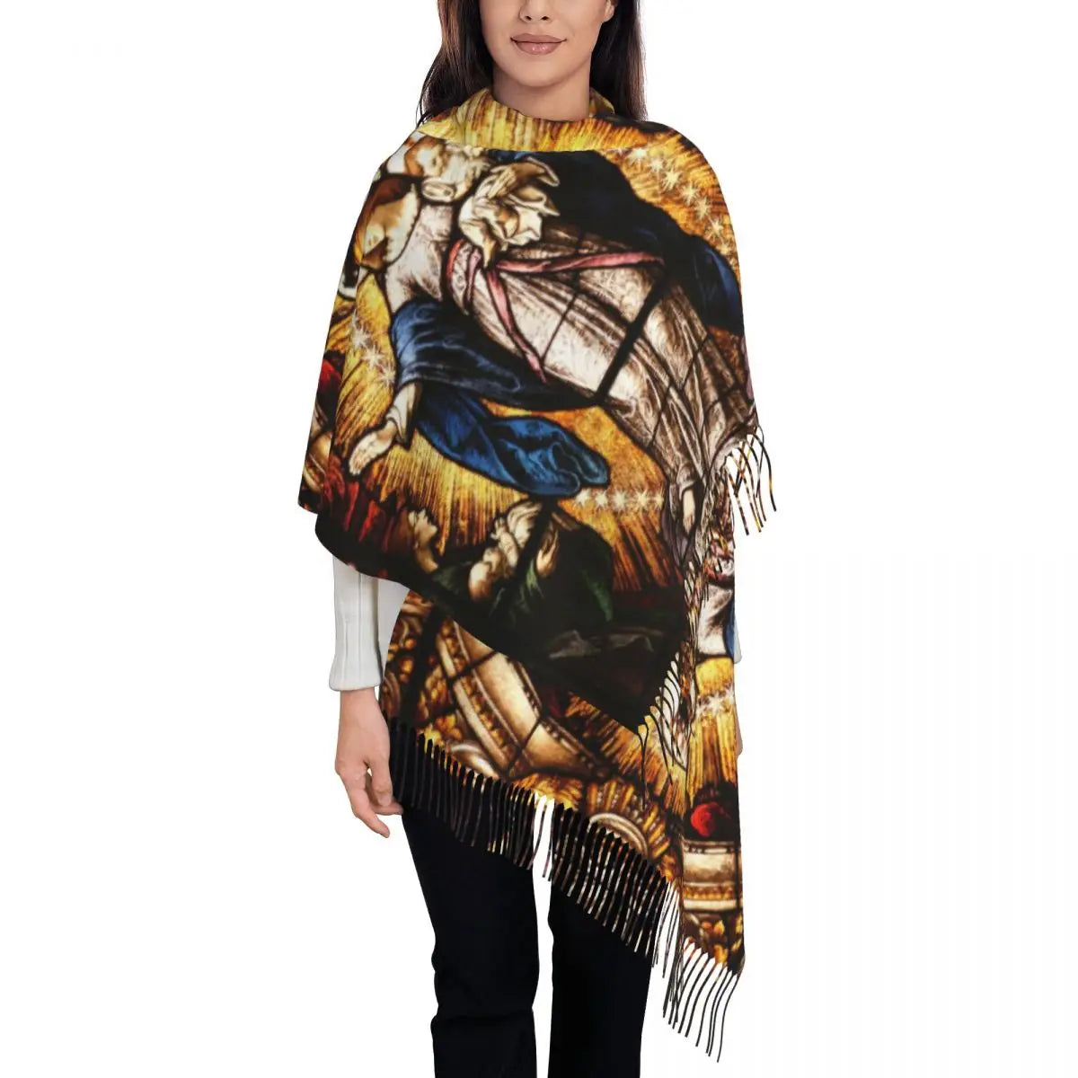 Virgin Mary Of Guadalupe Scarf