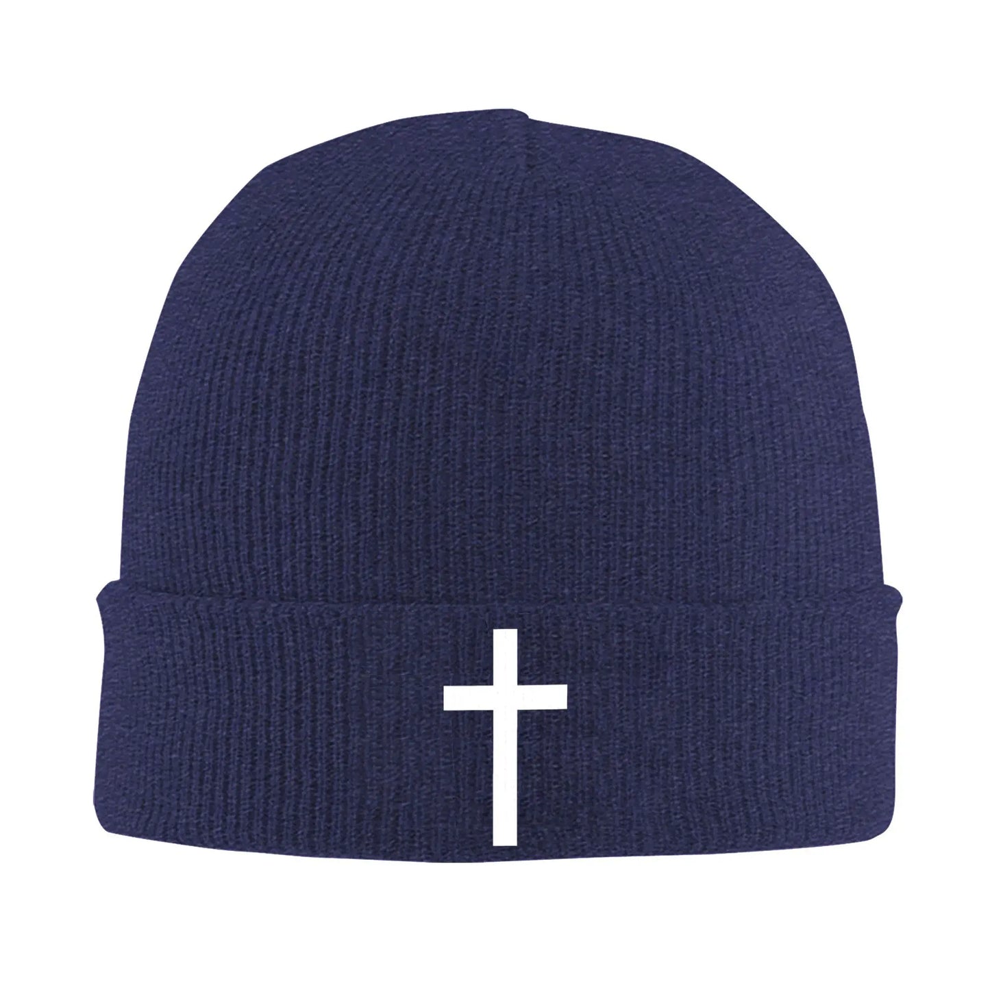 Custom Catholic Jesus Cross Beanie Cap