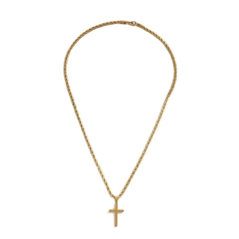 New Cross Pendant Necklace