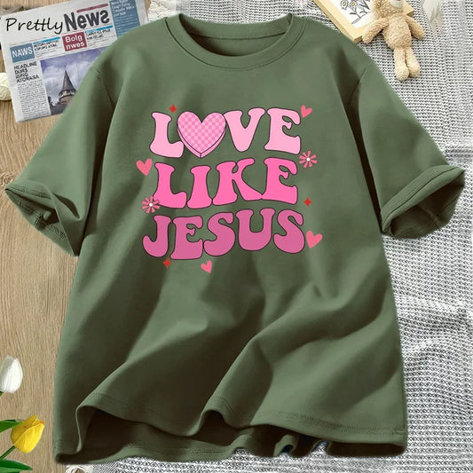 Love Like Jesus Graphic T Shirt