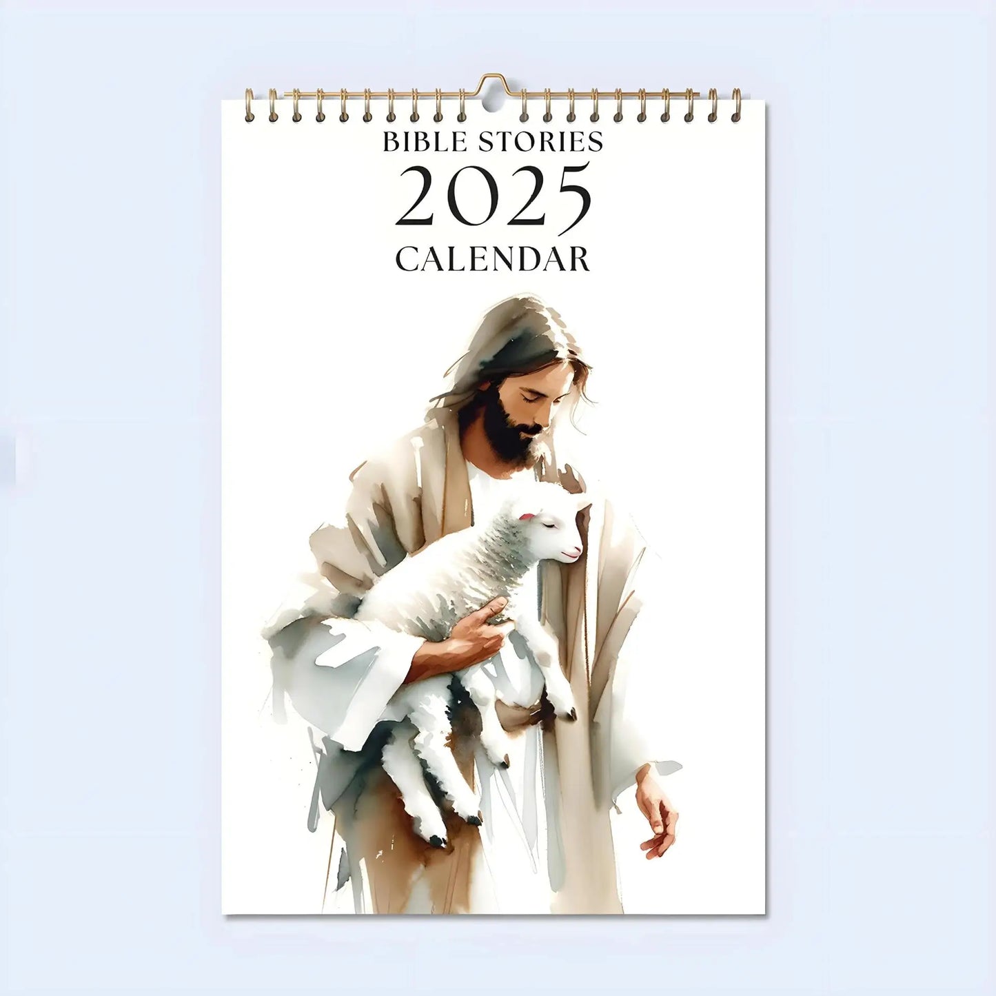 2025 Christian Bible Stories Wall Calendar