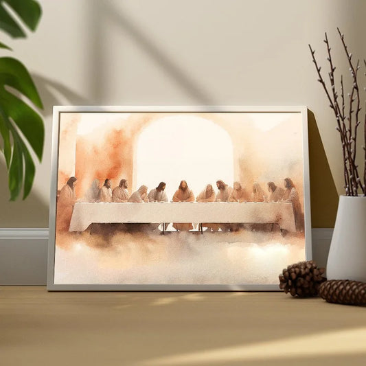 The Last Supper Jesus Christ Bible Wall Art