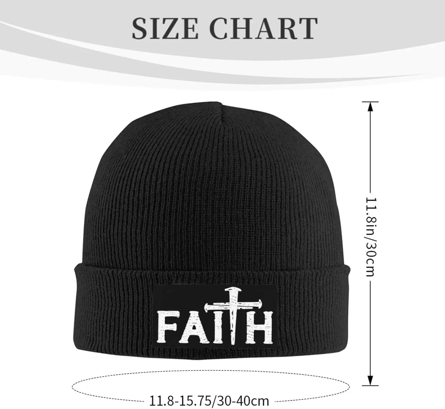 Faith Religious Knit Hat