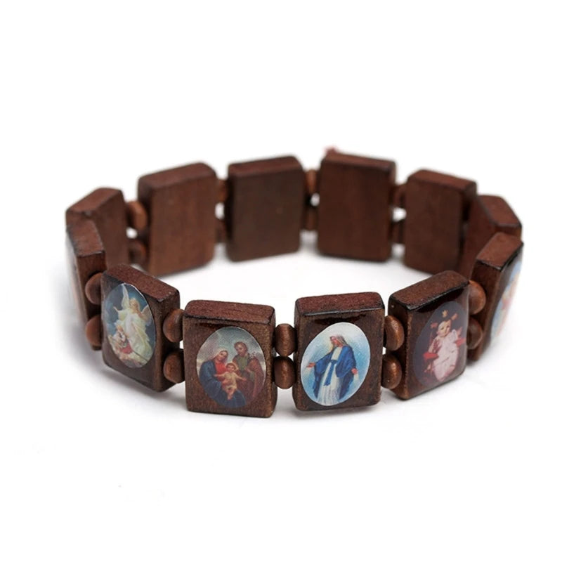 Fashion  Stretch Catholic Icon Bracelets