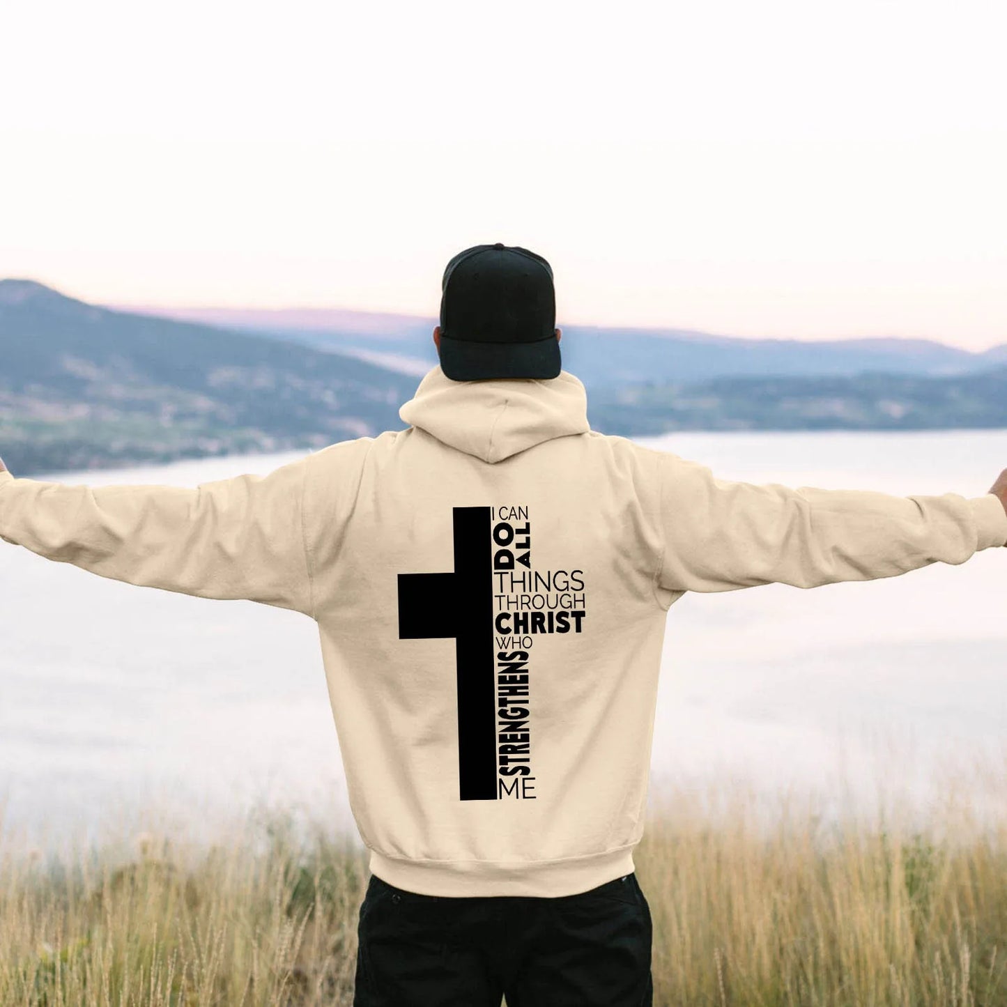 Jesus Theme Men's Hoodies