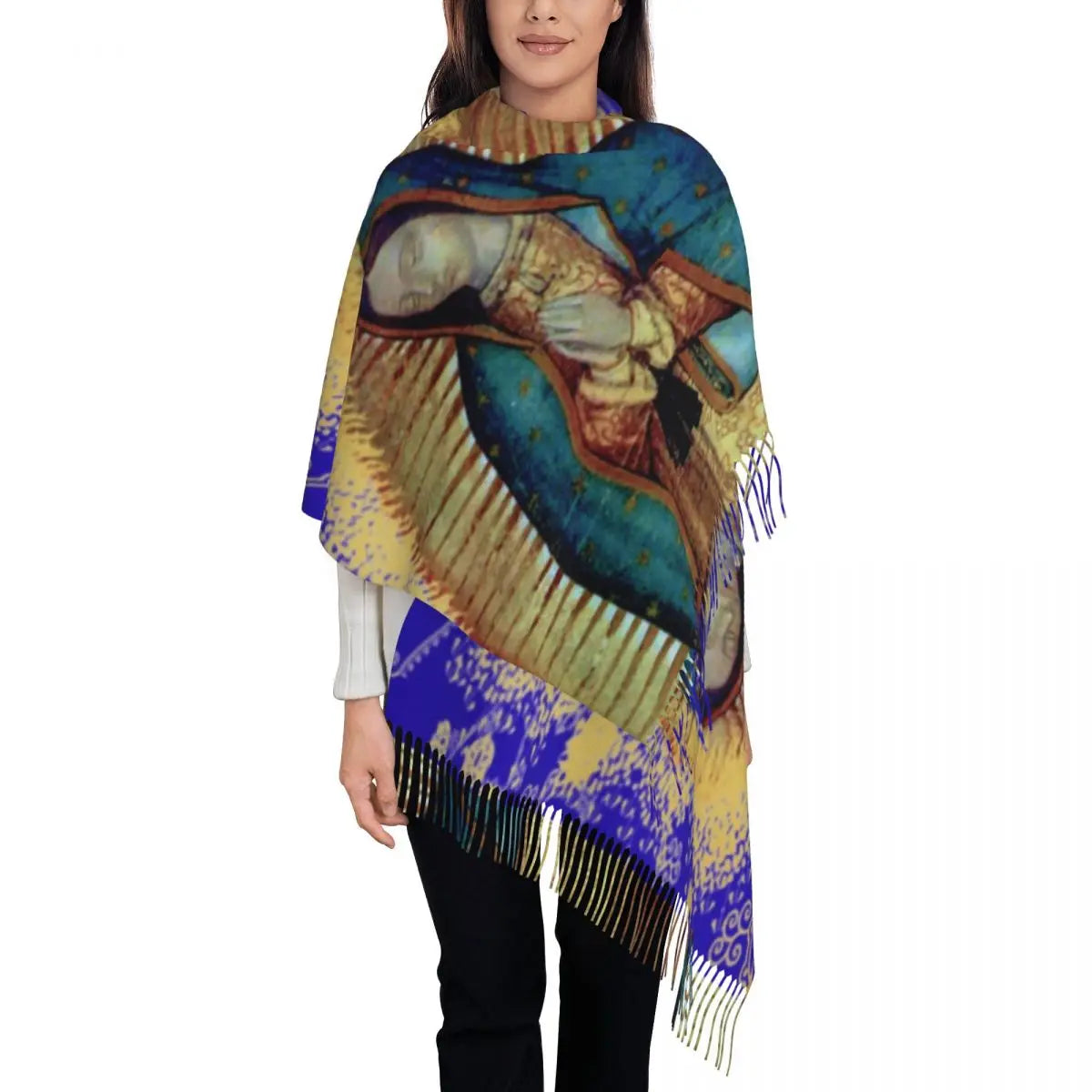 Virgin Mary Of Guadalupe Scarf