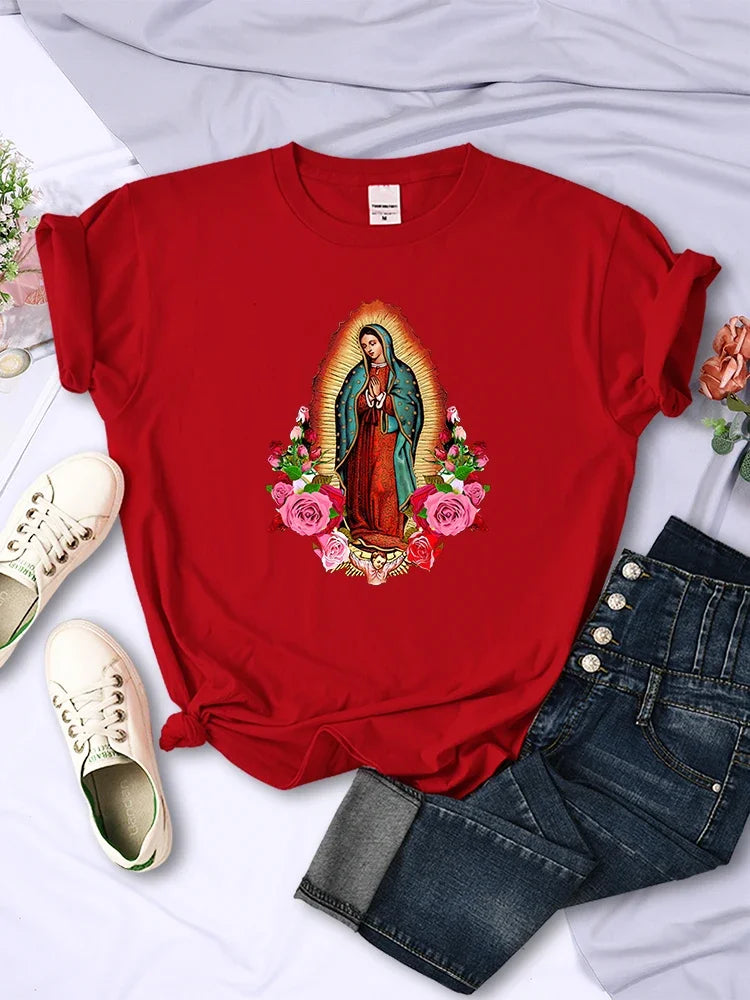 Our Lady of Guadalupe Womens Tee