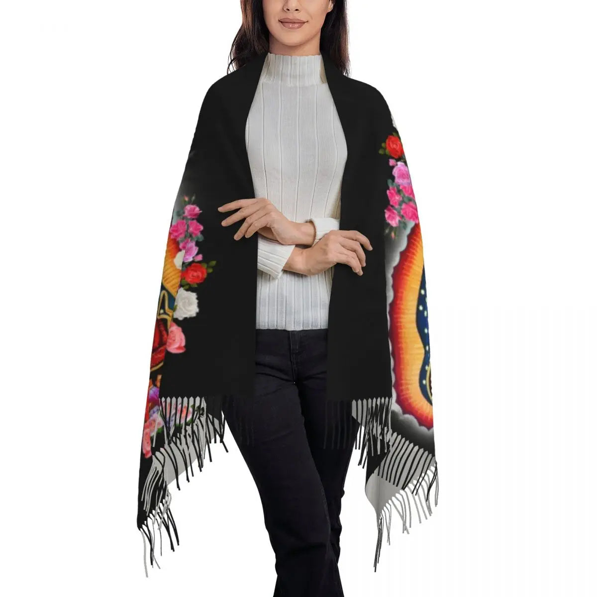 Virgin Mary Of Guadalupe Scarf