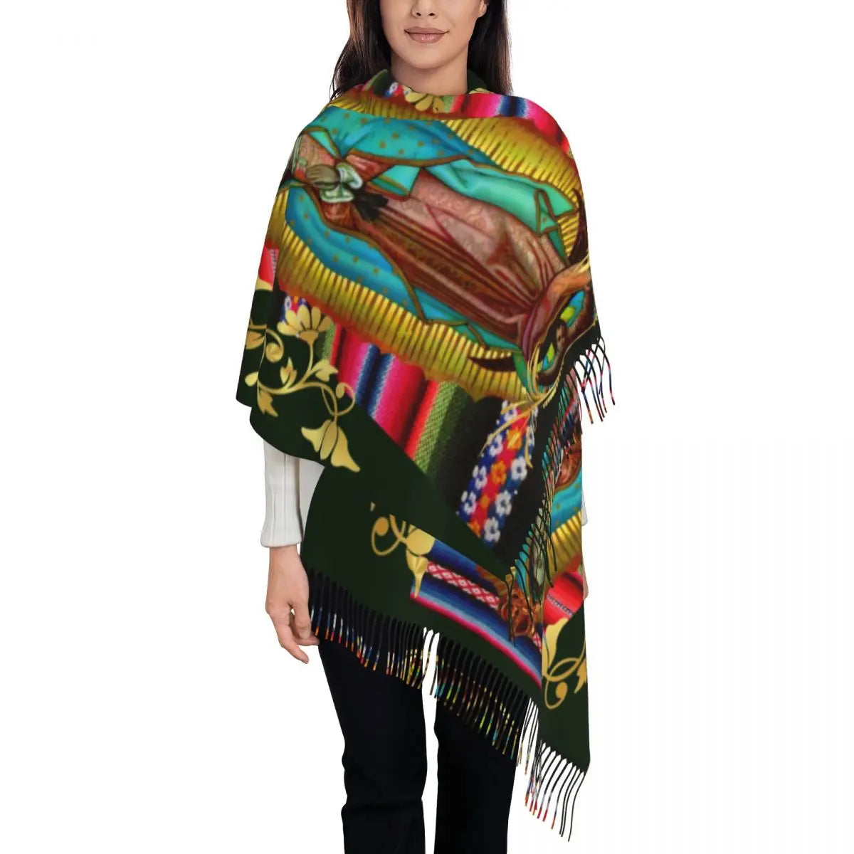 Virgin Mary Of Guadalupe Scarf