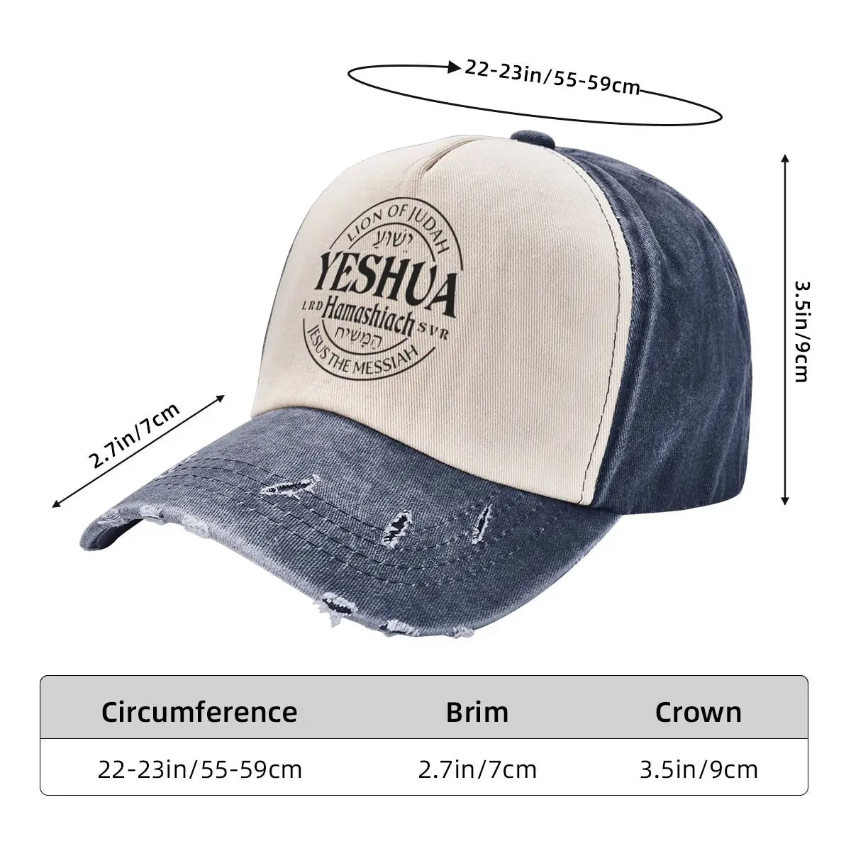 Jesus The Messiah Baseball Cap