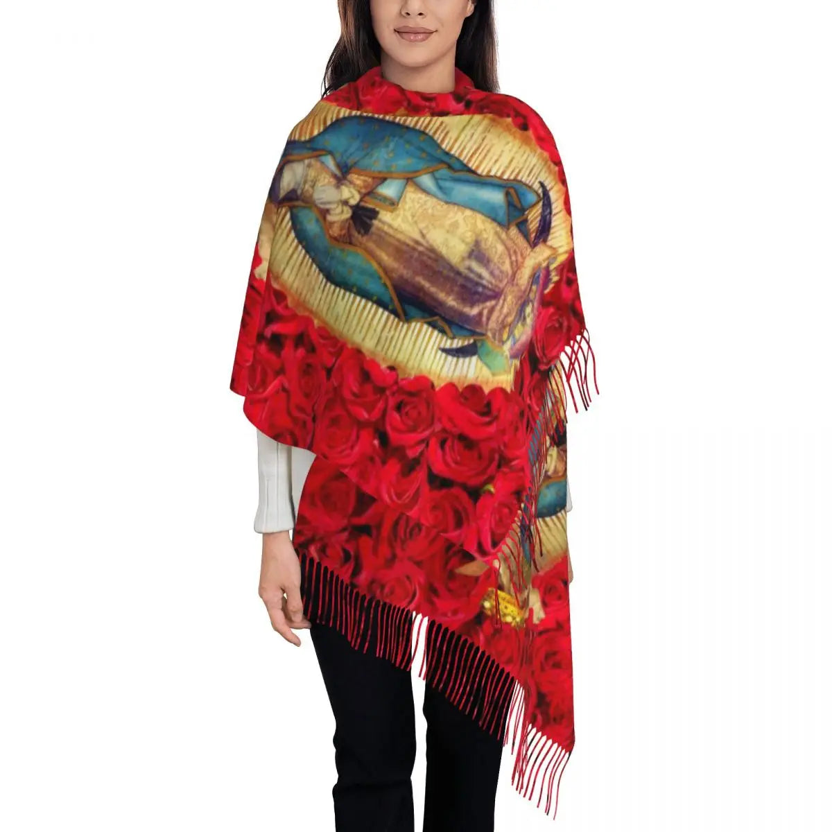 Virgin Mary Of Guadalupe Scarf